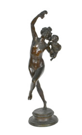 LATE 19TH CENTURY PATINATED BR