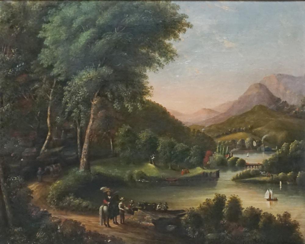 LATE 19TH CENTURY SCHOOL, FIGURES