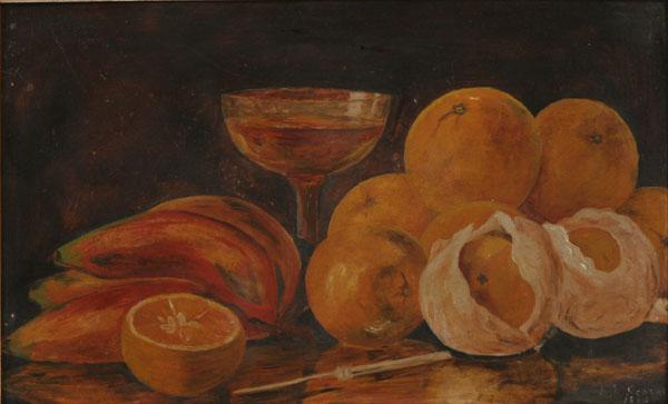 Late 19th century still life with
