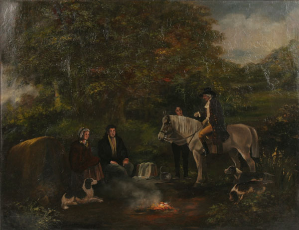 Late 19th century woodland