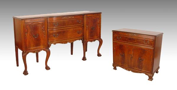 LATE 19TH EARLY 20TH C MAHOGANY