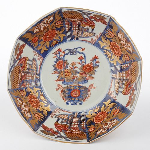 LATE 19TH JAPANESE OCTAGONAL
