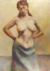 LATE 19TH/EARLY 20TH C. OIL ON