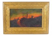 LATE 19TH/EARLY 20TH C. OIL ON