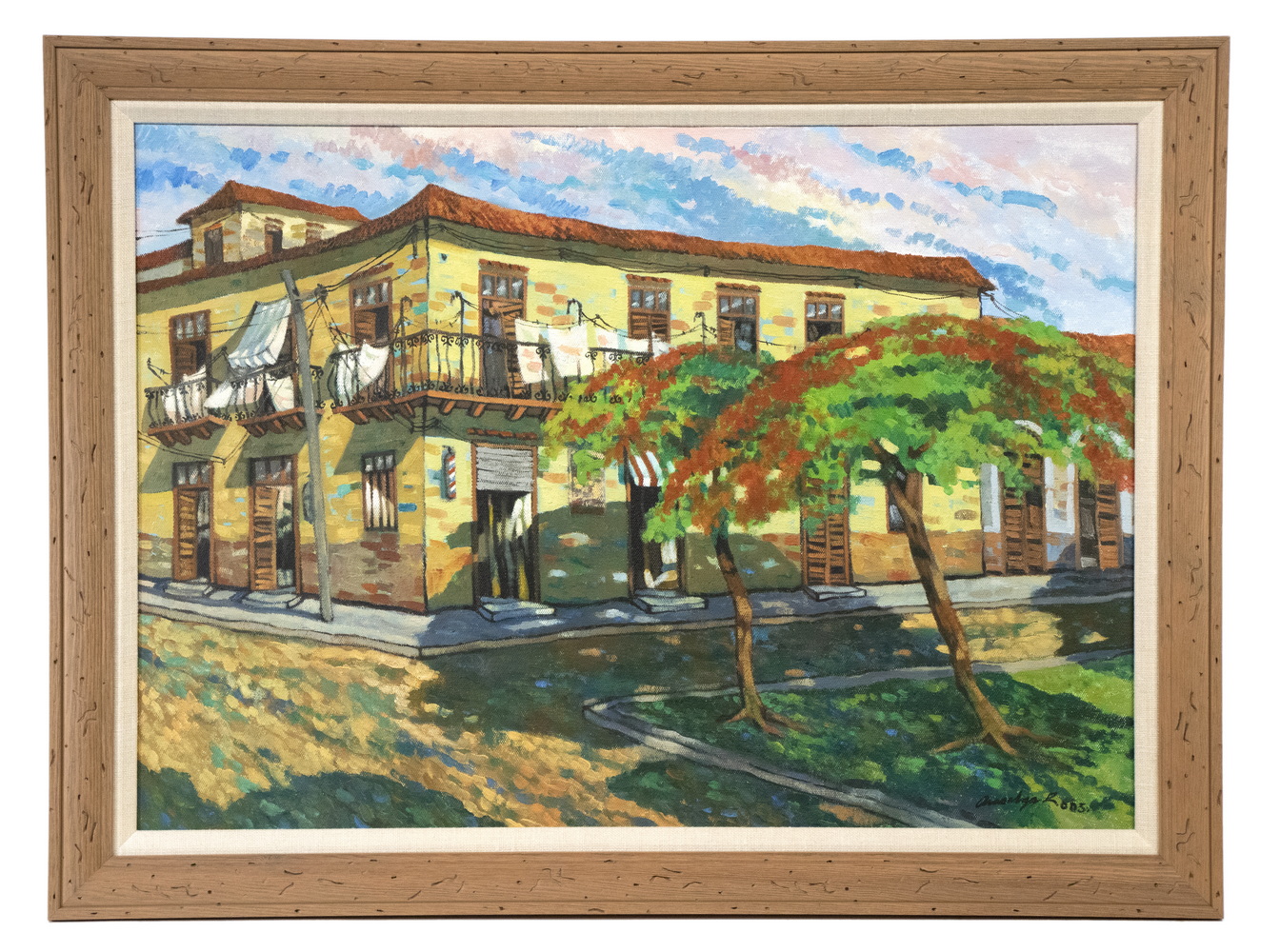 LATE 20TH C. CUBAN PLEIN AIR