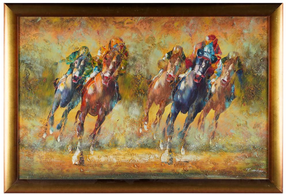LATE 20TH CENTURY: HORSE RACING