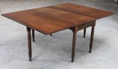 LATE AMERICAN MAHOGANY GATELEG