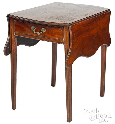LATE CHIPPENDALE MAHOGANY
