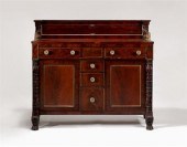 Late classical brass inlaid ma