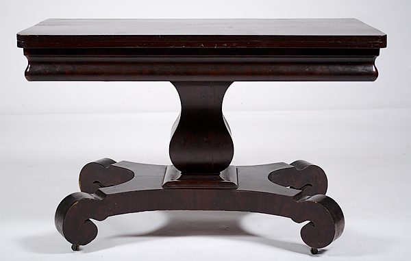 Late Classical Card Table