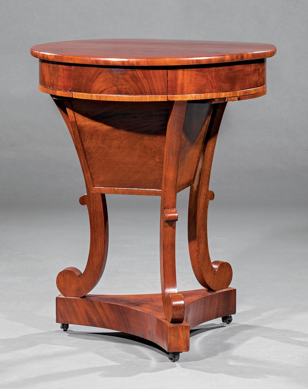 LATE CLASSICAL FIGURED MAHOGANY