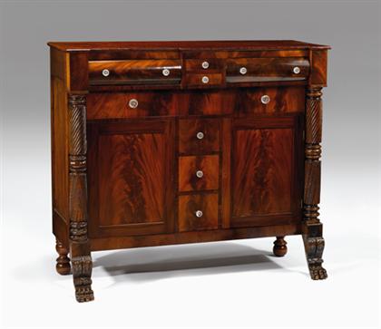 Late Classical mahogany and
