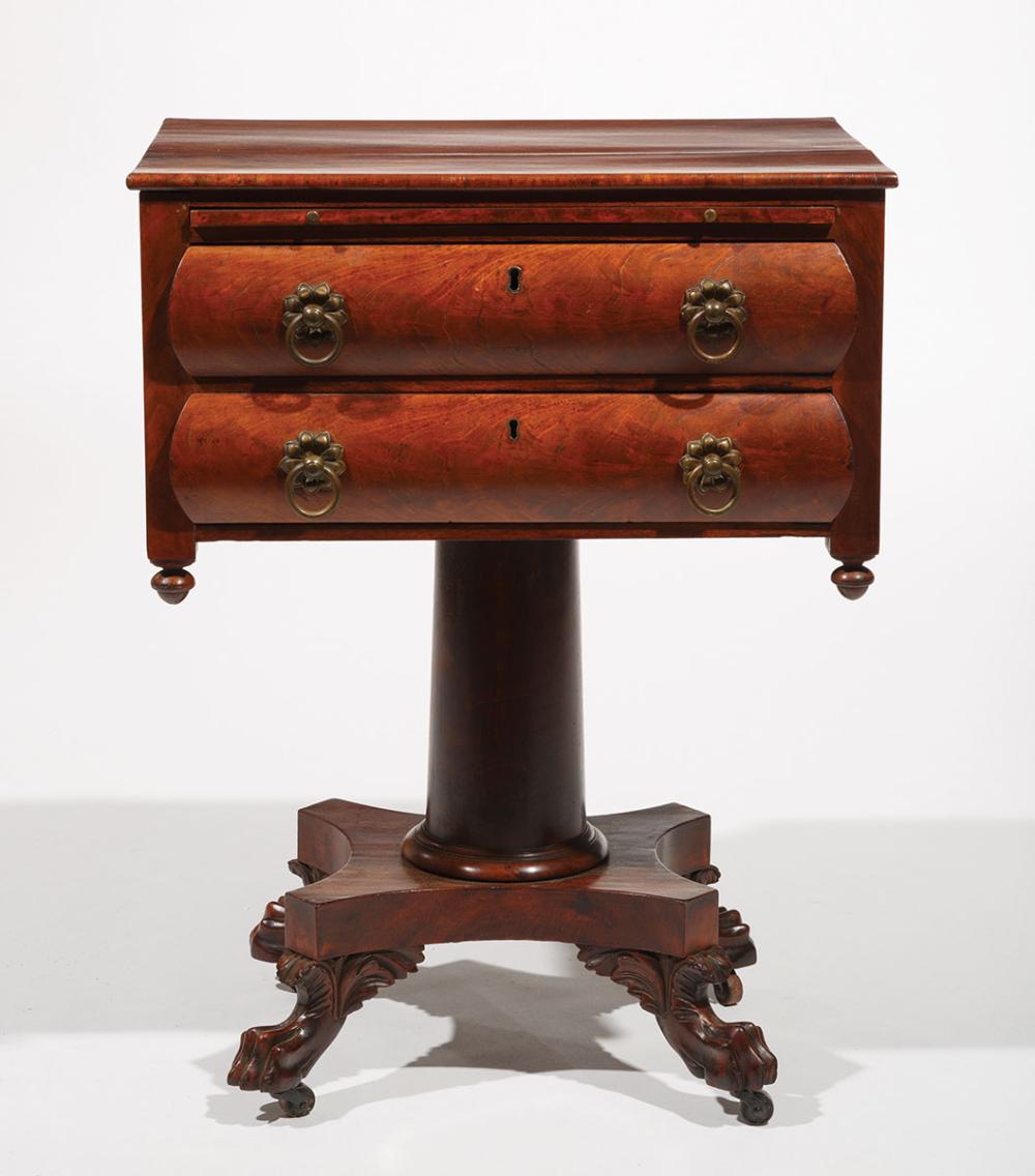 LATE CLASSICAL MAHOGANY WORK
