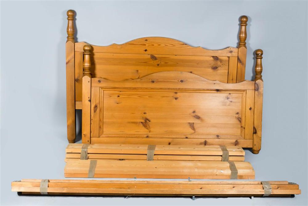 LATE CLASSICAL STYLE PINE BEDLATE