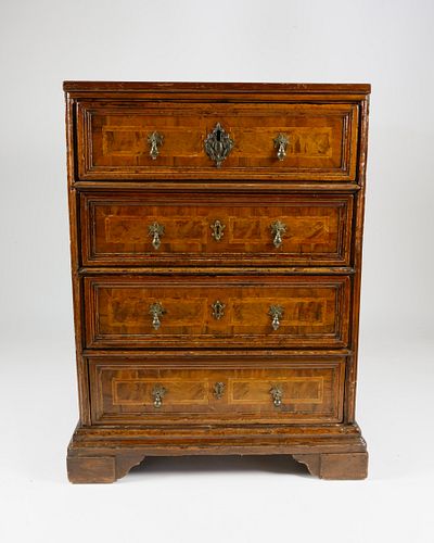 LATE CONTINENTAL BAROQUE INLAID