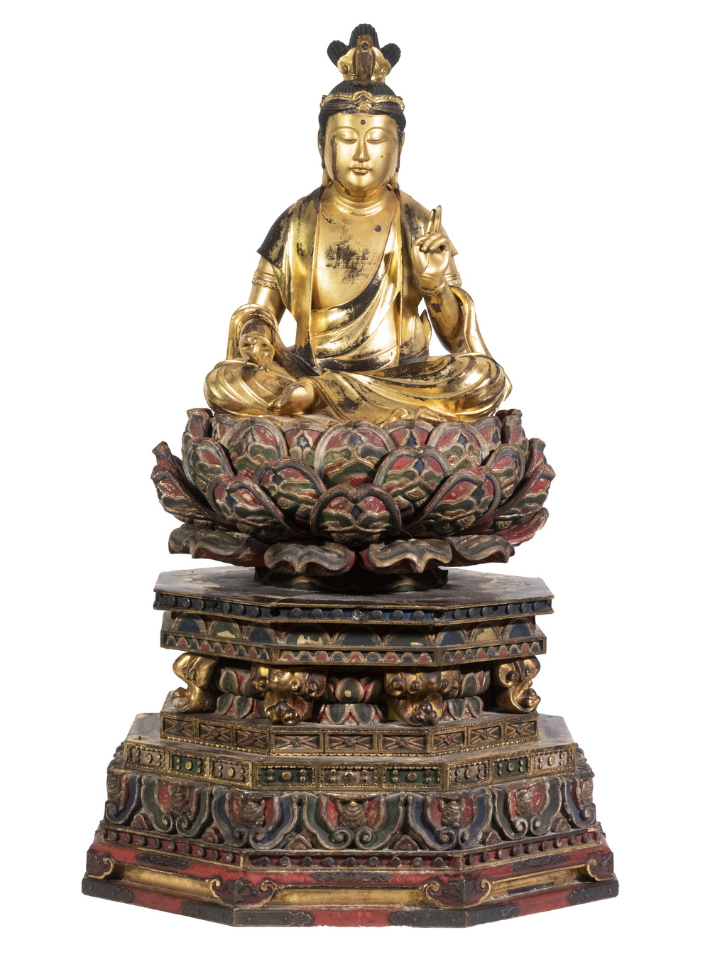 LATE EDO JAPANESE GILT