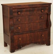 LATE EMPIRE AMERICAN CHERRY CH