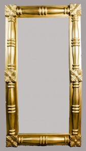 LATE EMPIRE GILTWOOD MIRRORLAT