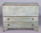 LATE FEDERAL BLUE/GREEN PAINTE