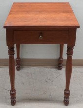 LATE FEDERAL CHERRY SINGLE DRA
