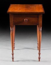 Late Federal cherrywood single
