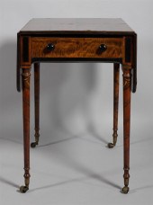 LATE FEDERAL INLAID AND PAINTE