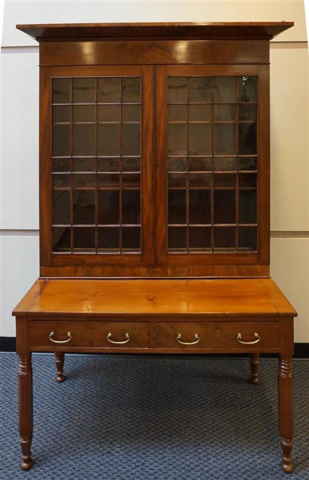 LATE FEDERAL MAHOGANY AND PINE