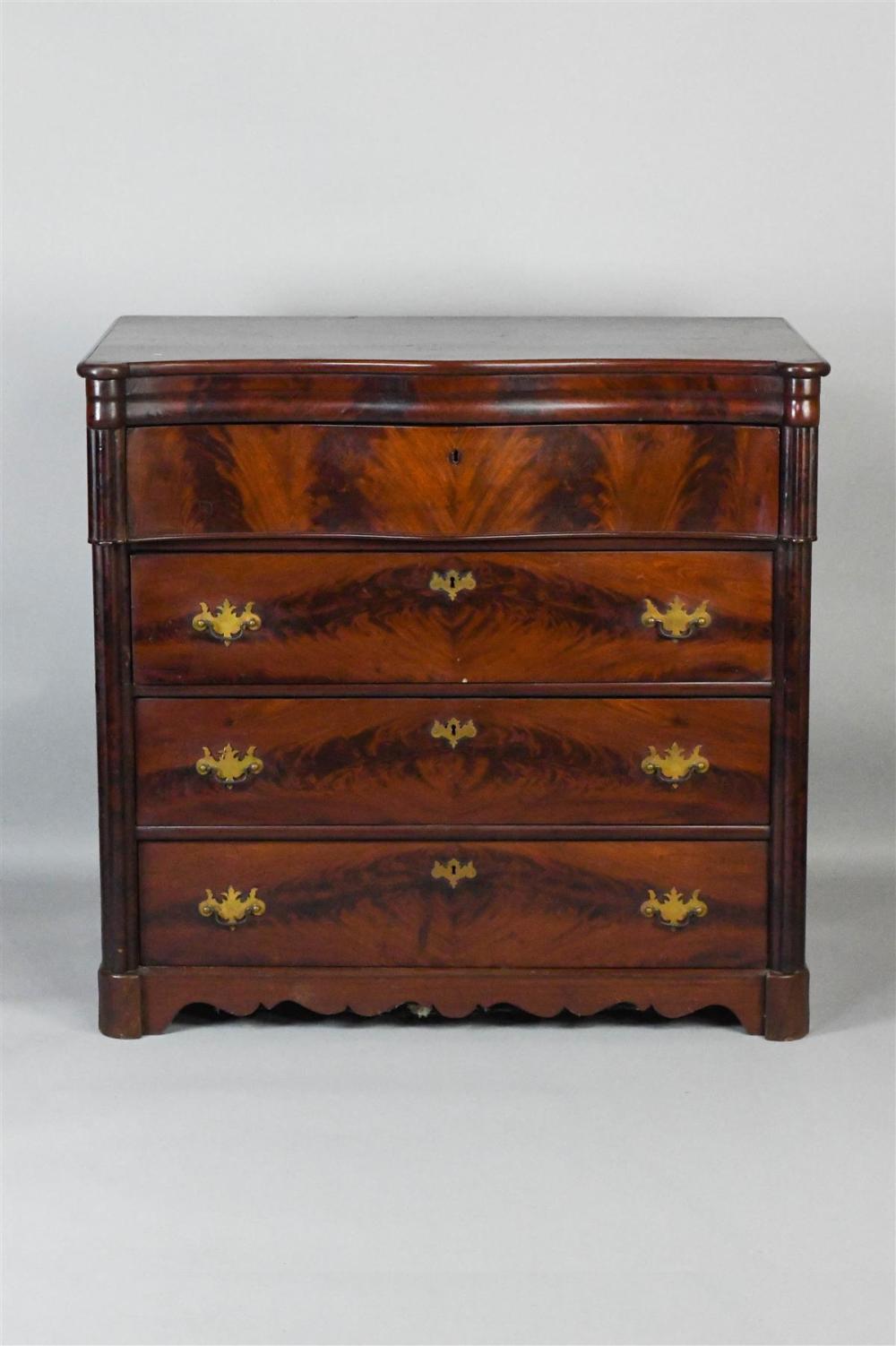 LATE FEDERAL MAHOGANY BUTLER'S