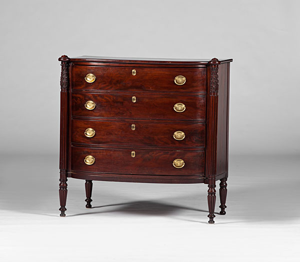 Late Federal Mahogany Chest of