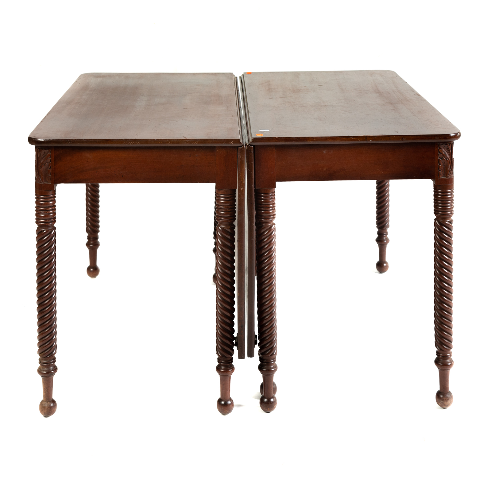 LATE FEDERAL MAHOGANY DROP LEAF