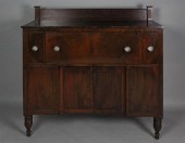 LATE FEDERAL MAHOGANY SIDEBOAR