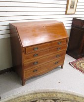 LATE FEDERAL MAHOGANY SLANT-FR