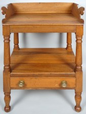 LATE FEDERAL MAHOGANY WORK STA