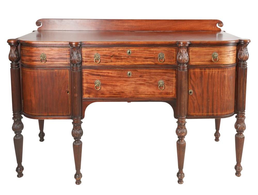 LATE FEDERAL-STYLE MAHOGANY