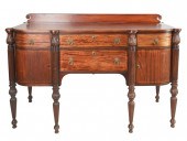 LATE FEDERAL-STYLE MAHOGANY SI