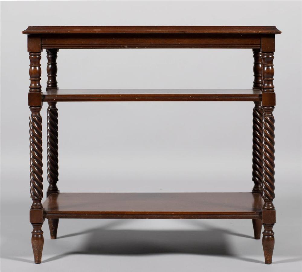 LATE FEDERAL STYLE MAHOGANY