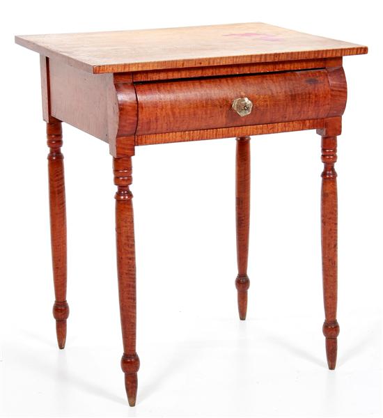 Late Federal tiger maple