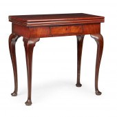 LATE GEORGE II MAHOGANY DOUBLE