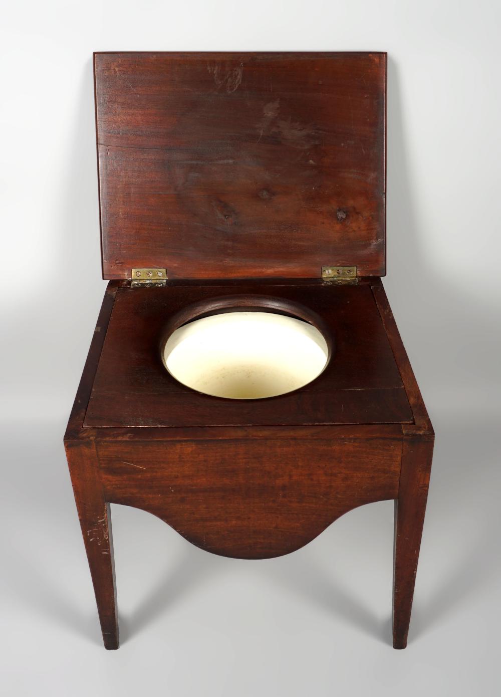 LATE GEORGE III CHAMBER POT,