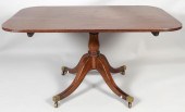 LATE GEORGE III INLAID MAHOGAN