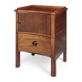 LATE GEORGE III MAHOGANY AND E