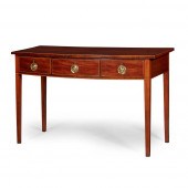 LATE GEORGE III MAHOGANY AND P