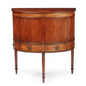 LATE GEORGE III MAHOGANY AND E
