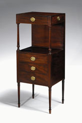 Late George III mahogany and