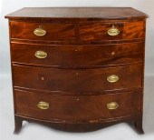 LATE GEORGE III MAHOGANY BOWFR