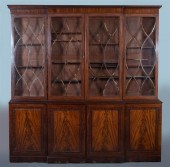 LATE GEORGE III MAHOGANY BREAK