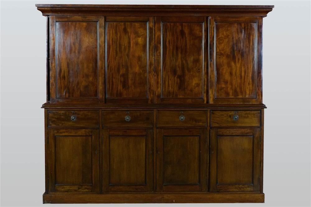 LATE GEORGE III MAHOGANY