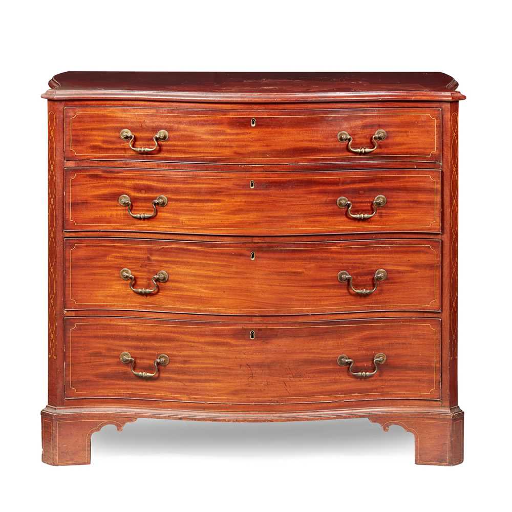 LATE GEORGE III MAHOGANY LINE