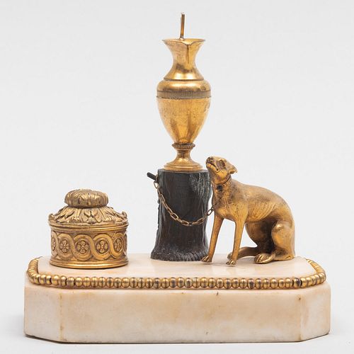 LATE GEORGE III ORMOLU AND