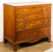 LATE GEORGIAN FLAME MAHOGANY C